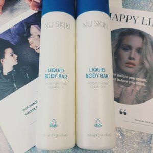 2 tubes of Nu Skin NuSkin Liquid Body Bar # 90